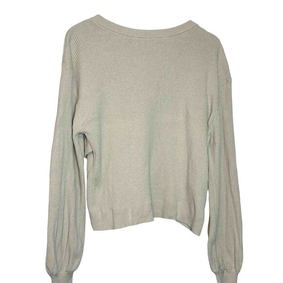 Lululemon Reversible Crossover Sweater *Bone - Picture 2 of 11